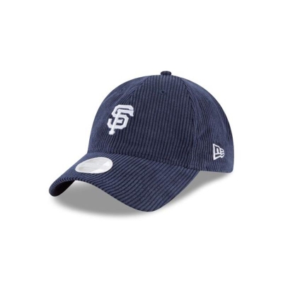 San Francisco Giants Gorra | New Era MLB Corduroy 9twenty Adjustable Cap Mexico - Azules